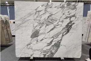 Arabescato Boana Bianco White Marble Slab