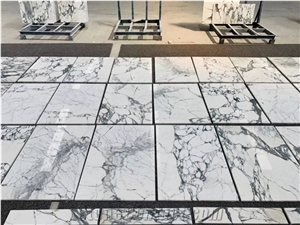Arabescato Vagli Grigio Bianco White Marble Slab