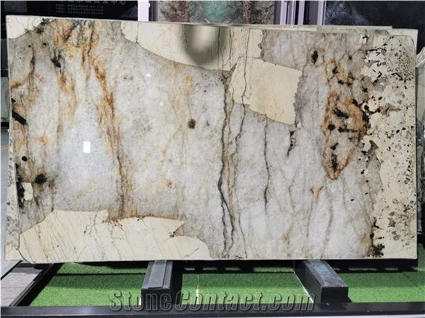 Brazil Pandora White Granite Stone Slab