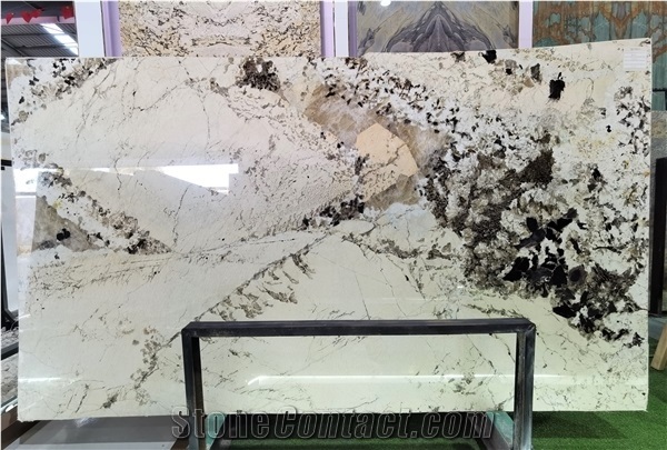 Brazil Pandora White Granite Stone Slab