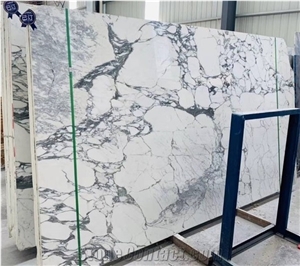 Italy Arabescato Carcariana Bianco White Marble Slab