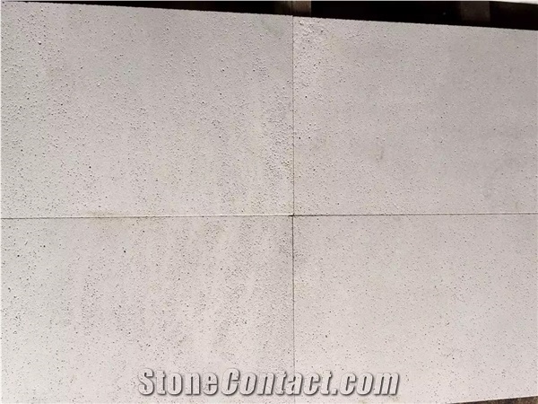 Karmel White Travertine Floor Tiles