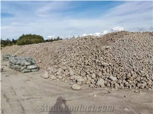 Wholesale White Pumice Stone Rock Quarry