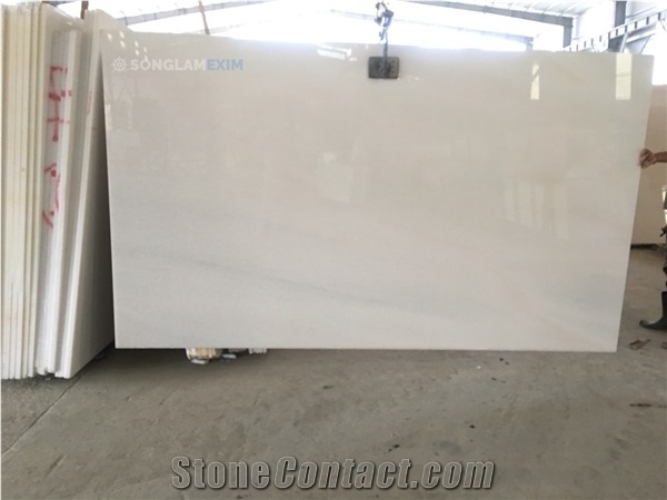 Crystal White Marble Slab Polished - Grade C