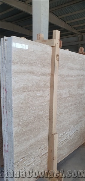 Light Travertine Veincut Slabs