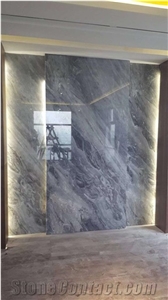 Asgard Grey Marble Stairs, Turkish Bardiglio Staircase
