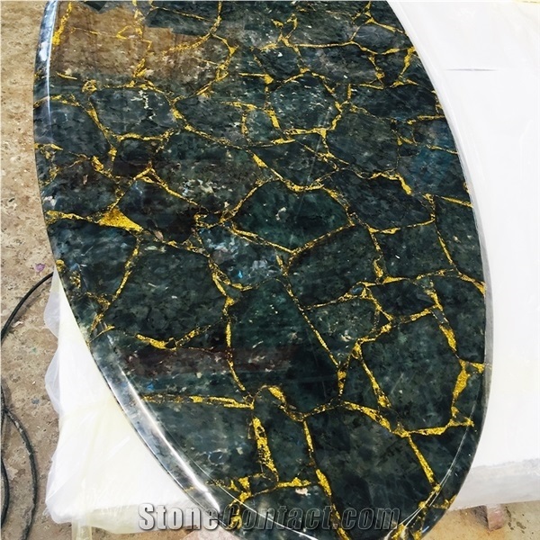 Labradorite Countertop Island Table Top