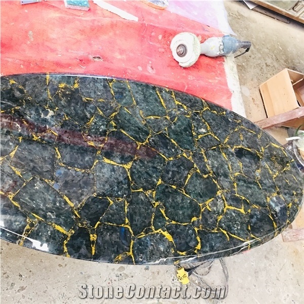 Labradorite Countertop Island Table Top