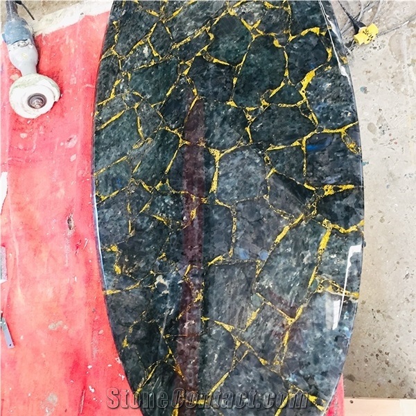 Labradorite Countertop Island Table Top