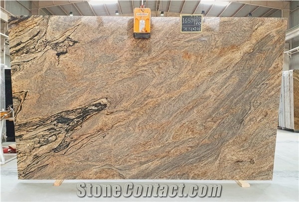 Canyon Gold 2cm Granite Slabs