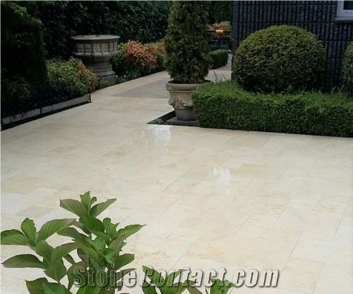 Madagascar and Shellstone Patio Pavement