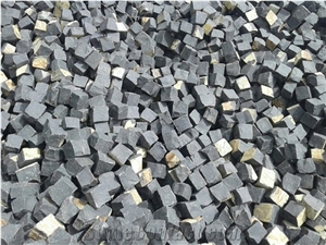 Black Basalt Cube Stones
