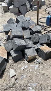 Black Basalt Cube Stones