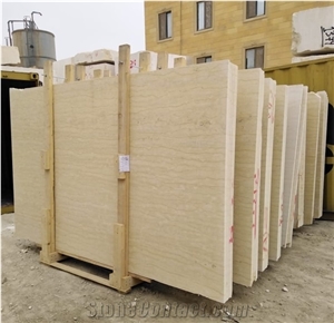 Silvia Beige Marble Slabs