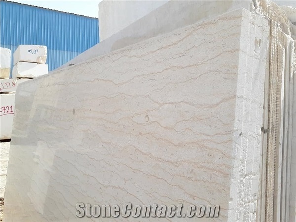 Silvia Beige Marble Slabs