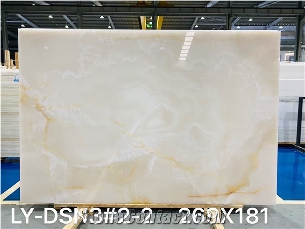 Aba White Onyx for Floor Covering