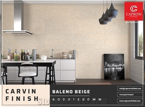 Carvin Finish 600x1200 Mock up 1 Ceramic Tiles