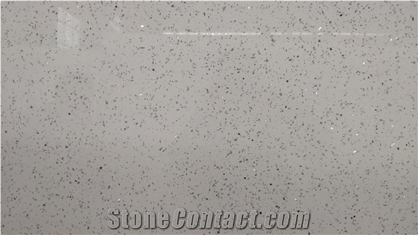 Sparkle Diamond Crystal Quartz Stones Slabs
