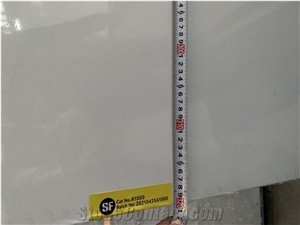 Super Pure White Quartz Slab for Engineer Surface Stone