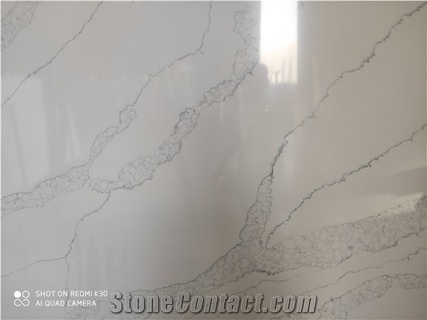 Wholesale White Quartz Slabs and Engineer Surface Stones