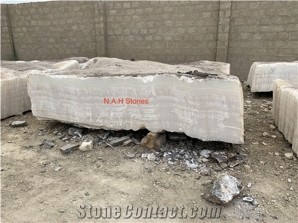 Afghan White Onyx Blocks