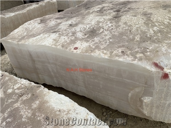 Afghan White Onyx Blocks
