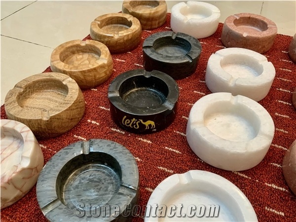 Ashtray Smooking Stone Home Decor Product