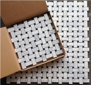 Crystal White Marble Mosaic/Vietnam Stone Mosaic