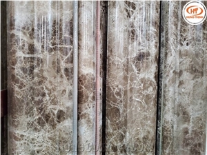 Dark Brown Molding/ Natural Stone/ Best Price