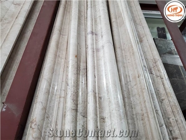 Marfil Stone Moulding/ Vietnam Stone Best Price
