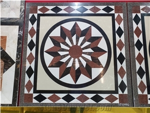 Stone Waterjet Floor Medallion/Floor Medallion