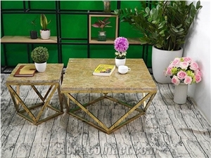 Tea Table T11/ Table Top/ Vietnam Stone