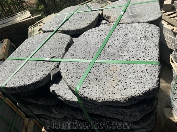 Tumbled Stepping Basalt Stone Garden Stepping Pavements