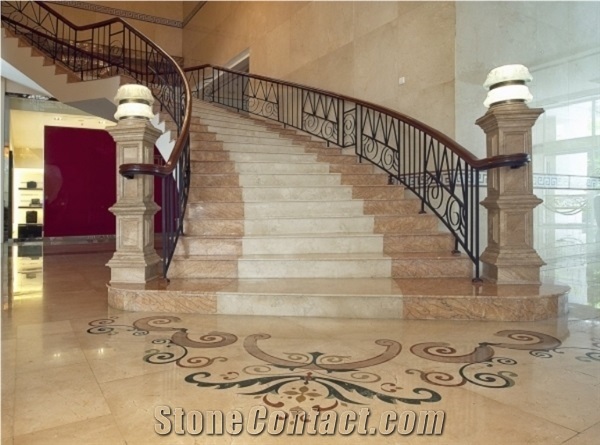 Waterjet Medallion Stone/Mosaic Stone R08/Round