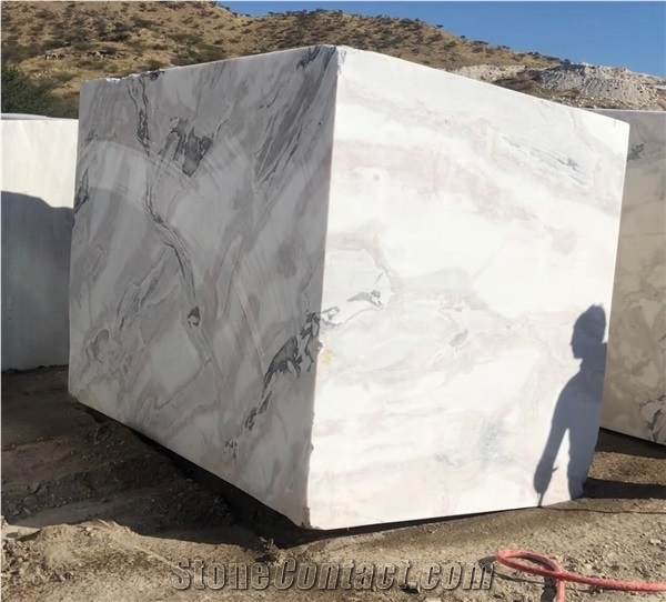Dover White Marble, Namibia White Marble Block