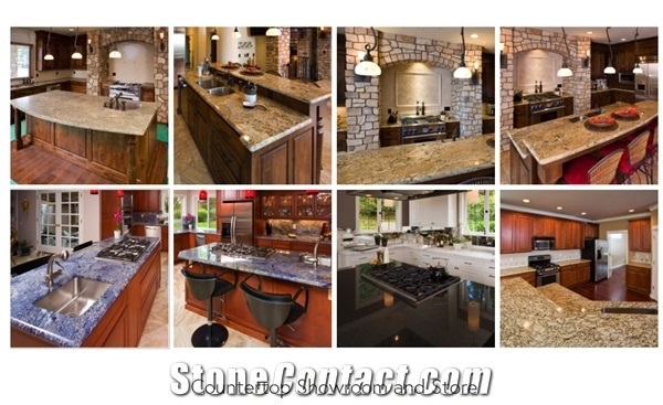 Granite Kitchen Countertop, Island Tops