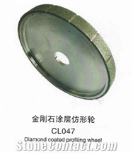 Diamond Coated Profiling Wheel Cl047 Diamond Coated Profiling Wheel Cl047