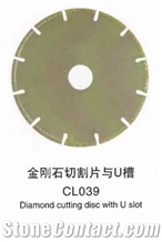 Diamond Cutting Disc With U Slot Cl039