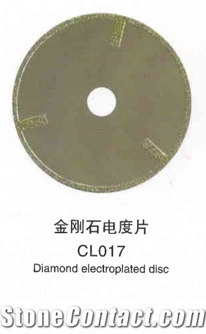 Diamond Electroplated Disc Cl015-Cl018