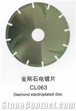 Diamond Electroplated Disc Cl063 Diamond Electroplated Disc Cl063