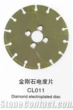 Diamond Electroplated Disc, Stone Saw Blades