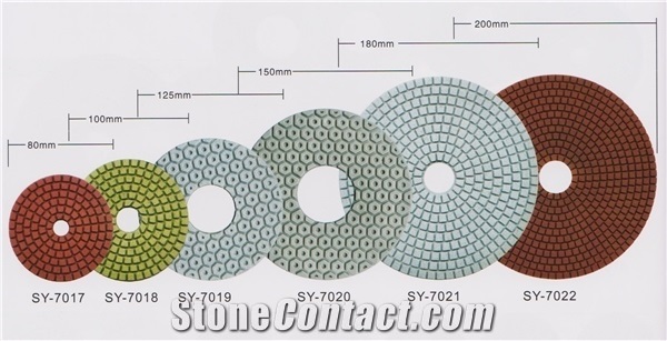 Diamond Polishing Pads Sy-7017~7022