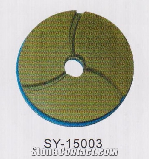 Resin Edge Polishing Disc With Snail-Locker Sy-15003