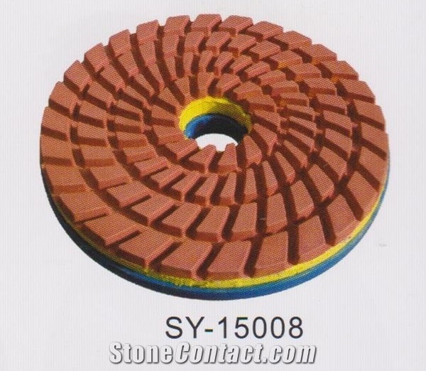 Resin Edge Polishing Disc With Snail-Locker Sy-15008
