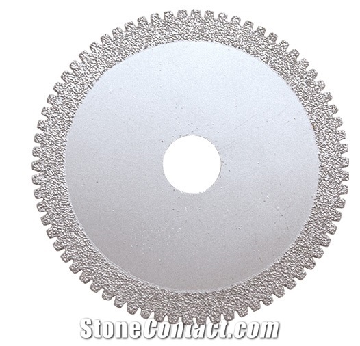 Vacumm Brazed Cutting Blade With Tooth