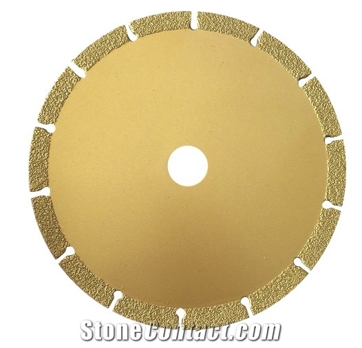 Vacumm Brazed Cutting Blade With Tooth