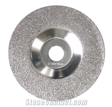 Vacuum Brazed Grinding Wheel With Hole And Tooth