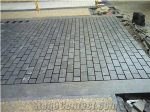 Spanish Grey Granite Cobble Stone, Paving Stone