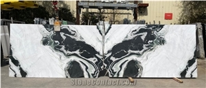 Panda White Marble Slabs
