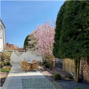 Grey Sandstone Paving Tiles, Terrace Floor